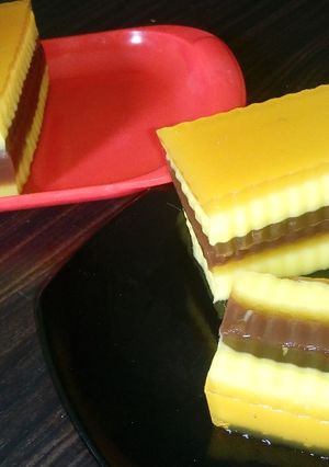 Foto resep Puding lapis surabaya