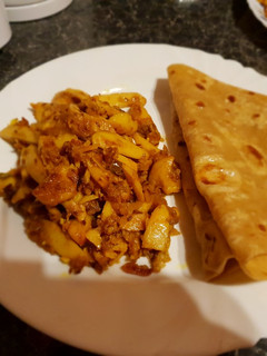 Indiai, taró krumpli egytálétel (Arbi ke Sabji) recept fotója