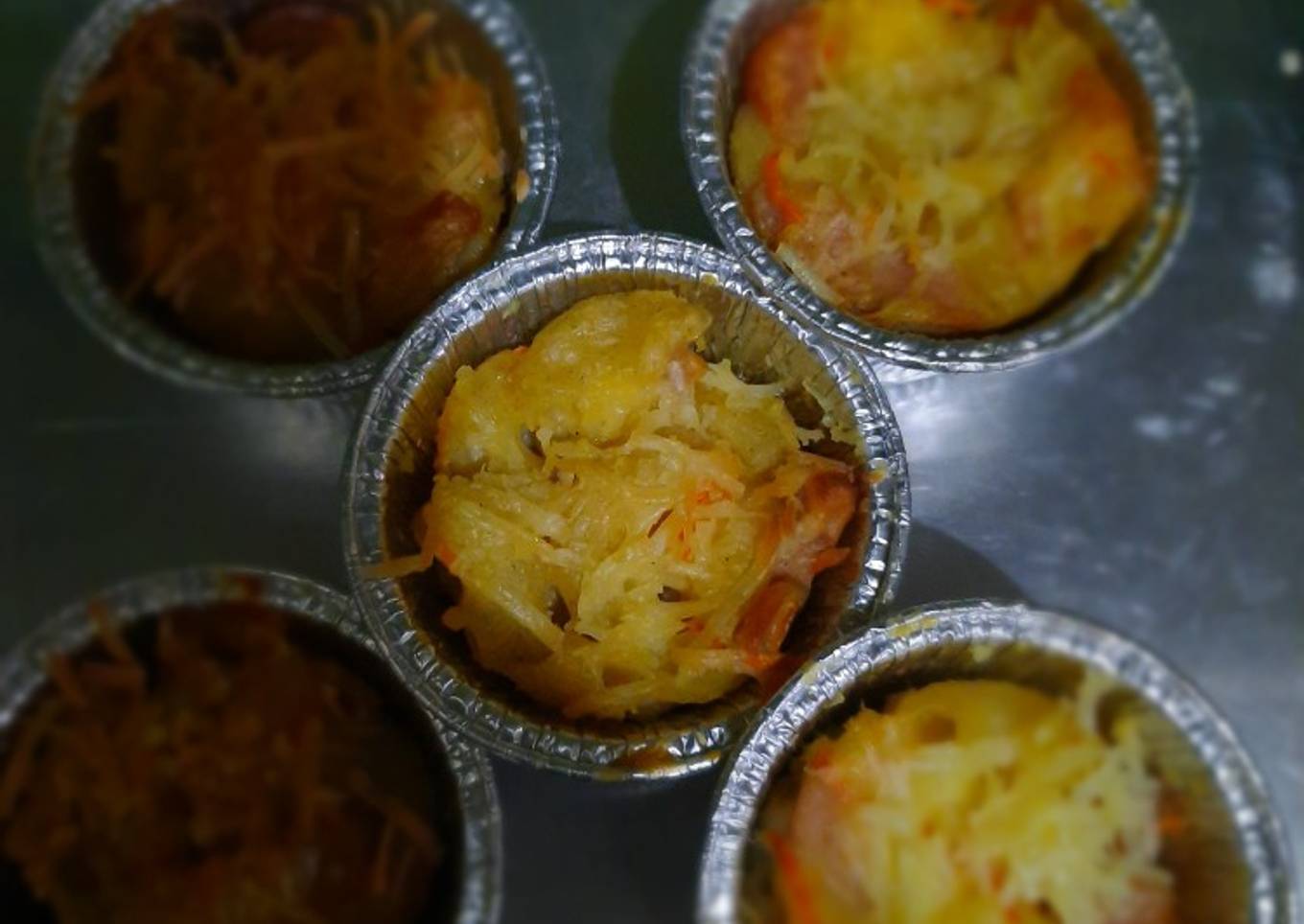 Makaroni skutel oven
