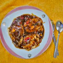 A picture of Telur Ceplok Saus Tiram.