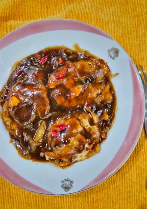 Foto resep Telur Ceplok Saos Tiram