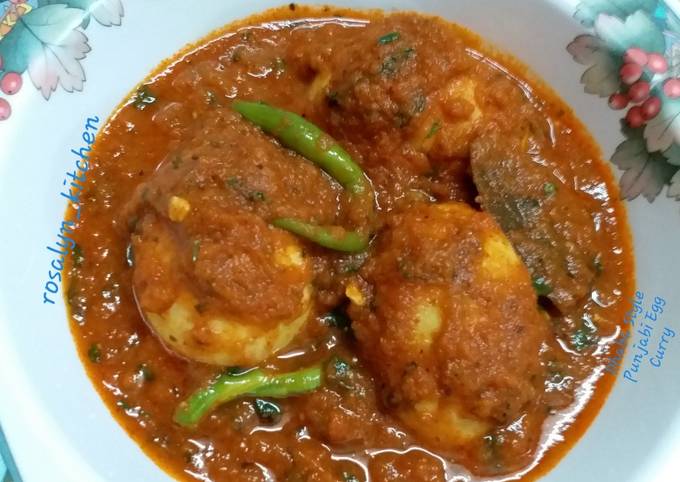 Dhaba Style Punjabi Egg Curry