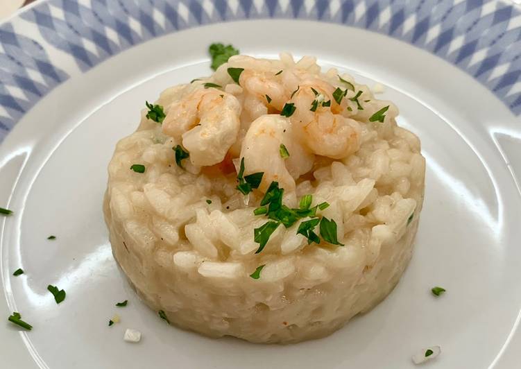 Risotto con gamberetti al profumo di limone 🍋