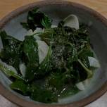 Sautéed spinach with garlic