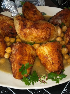 صورة لوصفة طاجين الخوخ طبق جزائري