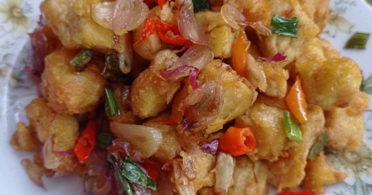 Resep Tahu Krispi Cabe Bawang Oleh Febie Kurnia Cookpad