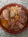 Cocido de garbanzos