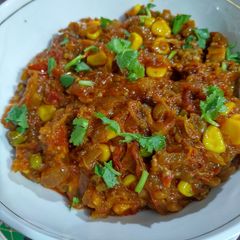 A picture of Baingan ka Bharta.