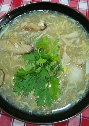 A picture of Crab Soup.