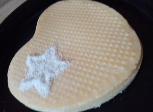 صورة لوصفة كيكة جوز الهند باردة
