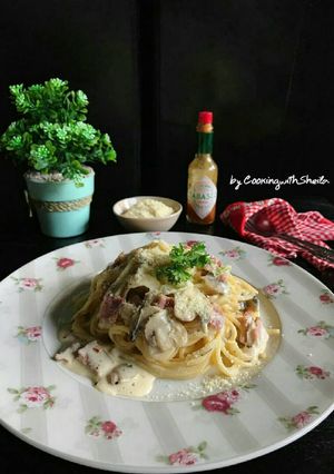 Foto resep Spaghetti Carbonara