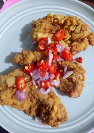 Foto resep Ayam krispy sambel matah