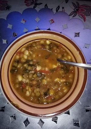A picture of #Green peas challenge.