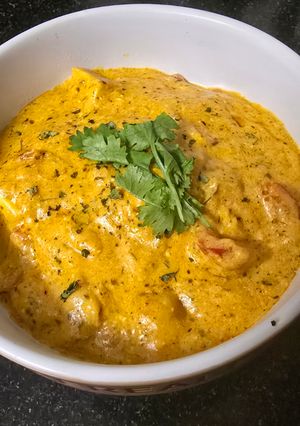 A picture of Paneer butter masala.