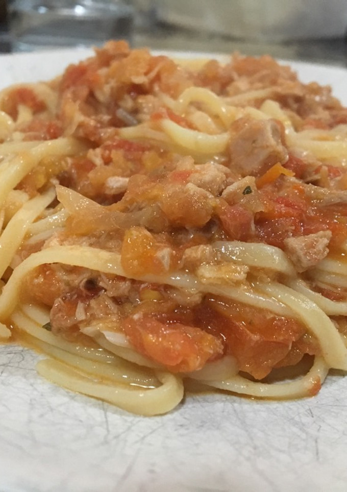 Una foto de Spaguettis bajos en calorías