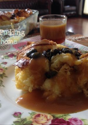 Foto resep Rum Raisin Bread Pudding