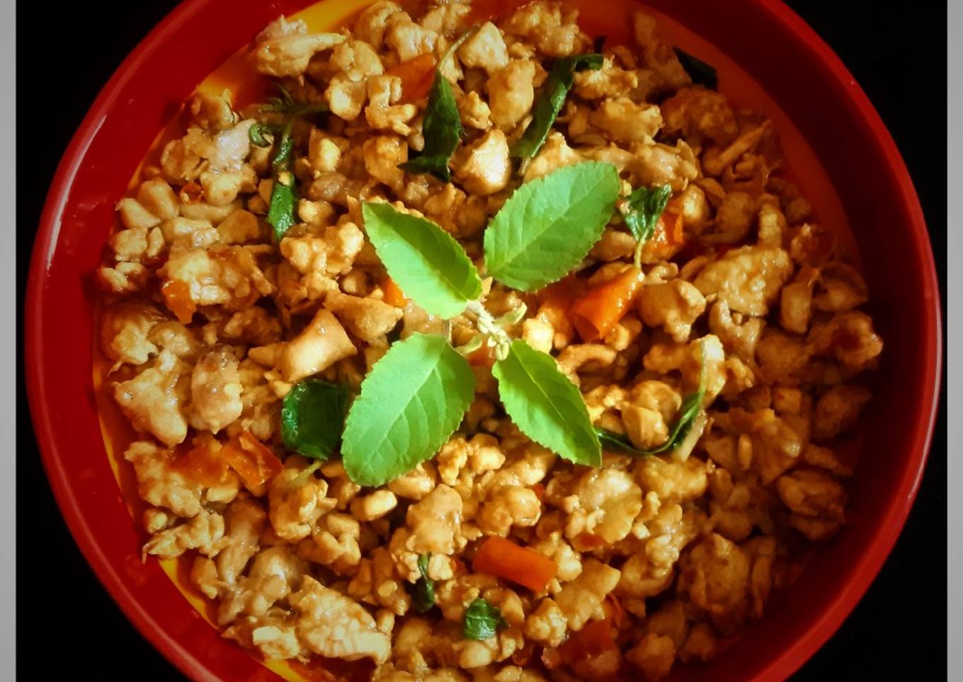 Thai Style Basil Chicken Stir Fry