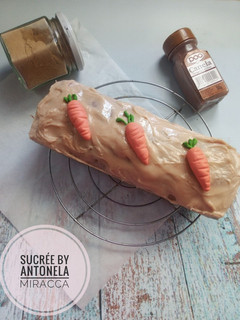 Una foto de Carrot cake