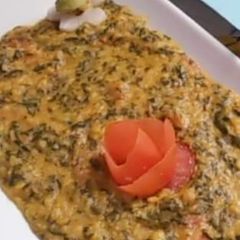 A picture of Daal palak.