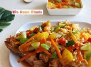 Gambar nila asam manis nanas