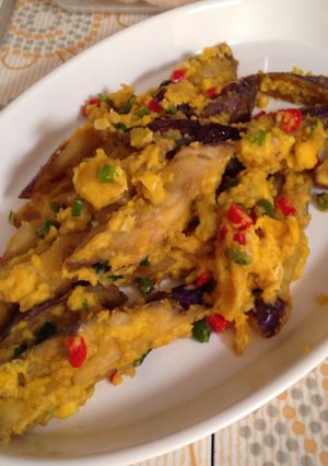 Foto resep Terong goreng telur asin
