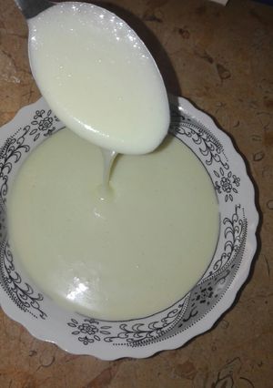 صورة لوصفة حليب مكثف