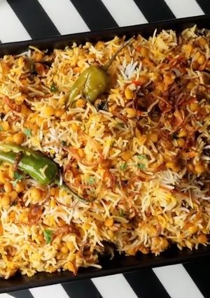 A picture of Hyderabadi Style Qabooli Rice Recipe.