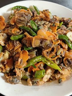 Foto resep Tumis kerang cabe ijo