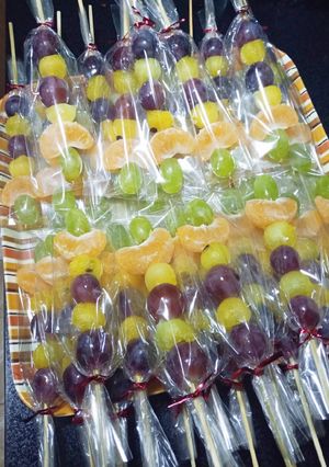 Foto resep Sate buah (fruit kebab)
