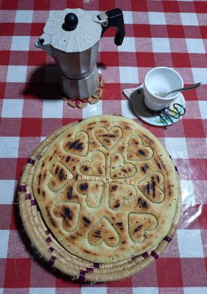 Une photo de Kesra coeurs aux graines ☕