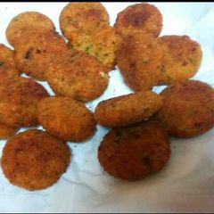 A picture of Mint(Pudina) kebab.