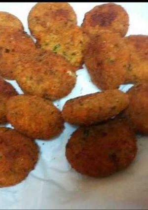 A picture of Mint(Pudina) kebab.