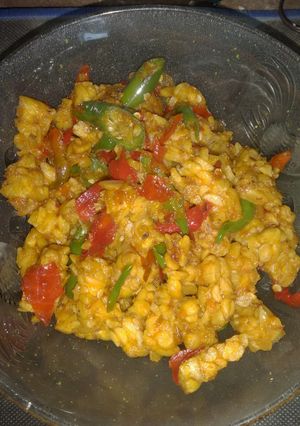 Foto resep Tumis tempe balado cabe hejo.