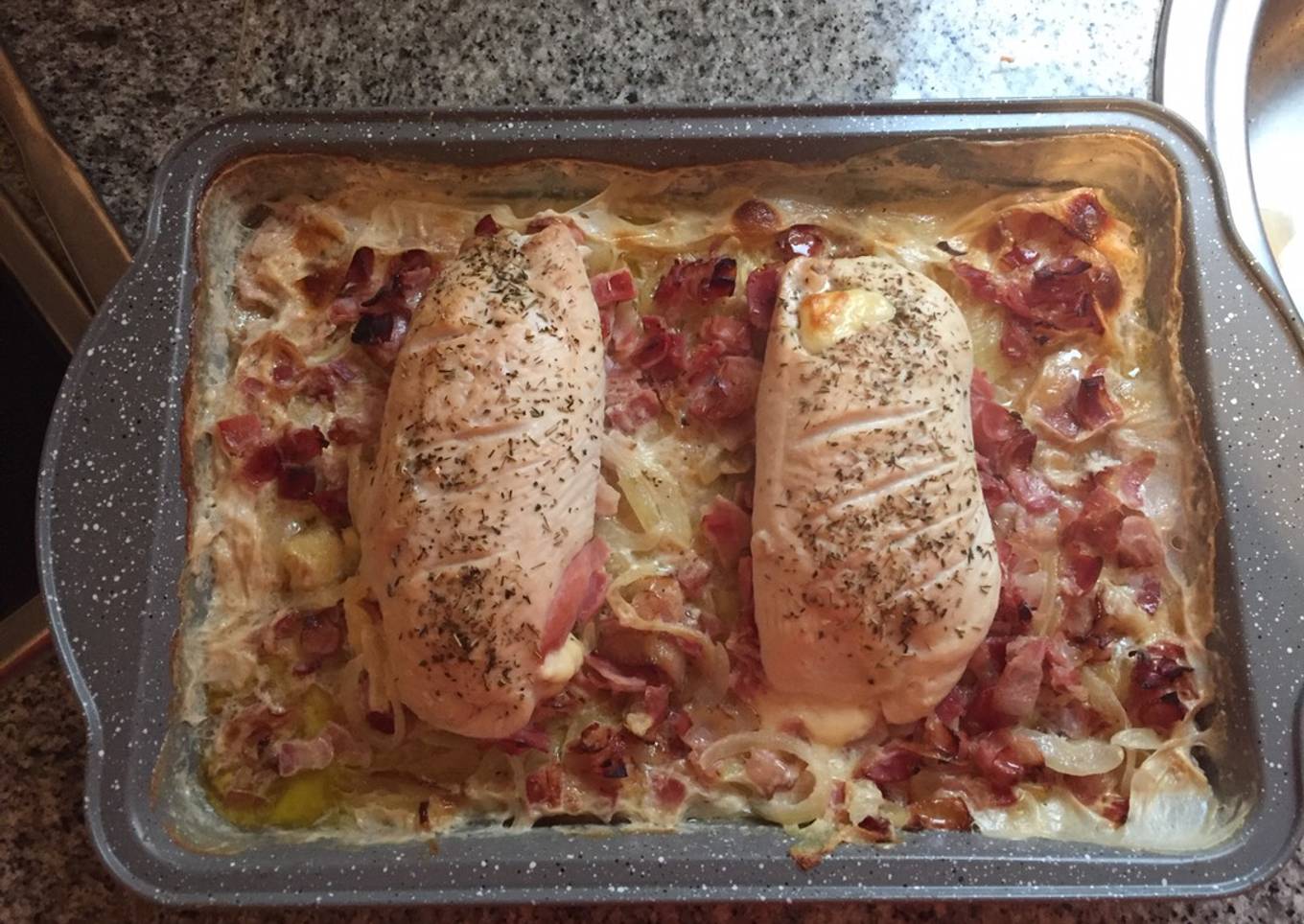 Pechugas de pollo rellenas