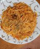 Espaguetis a mi manera