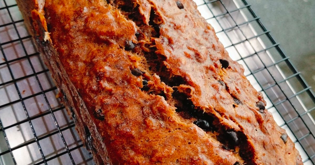Bolu Pisang Coklat (Anti gagal)