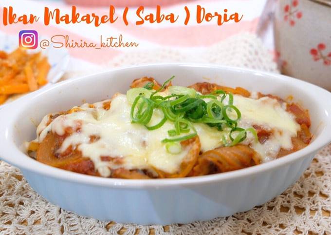 Anti Ribet, Memasak Japanese ikan makarel (Saba) doria sangat mudah🥰💕 Rumahan