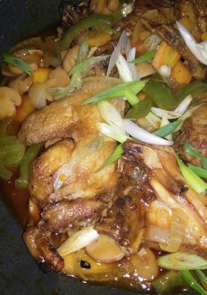 Foto resep Ayam goreng saus asam pedas
