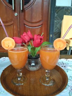 Foto resep Jus Wortel Nanas DuRen (Madu Aren)