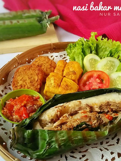 Foto resep Nasi Bakar Isi Mackarel (Kaleng)