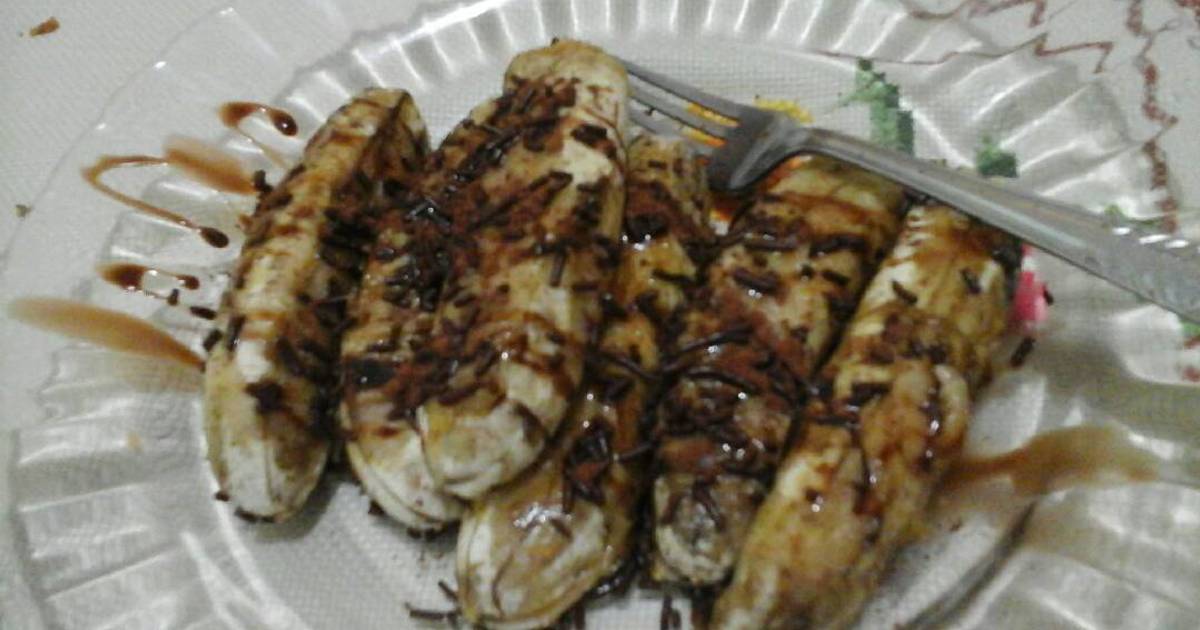 Resep Pisang Panggang Coklat oleh Fulanah Bin Fulan - Cookpad