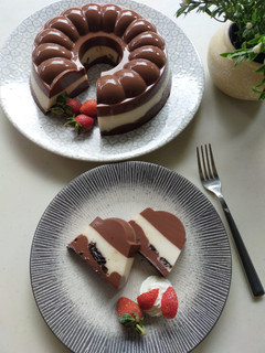 Foto resep Pudding Choco Oreo