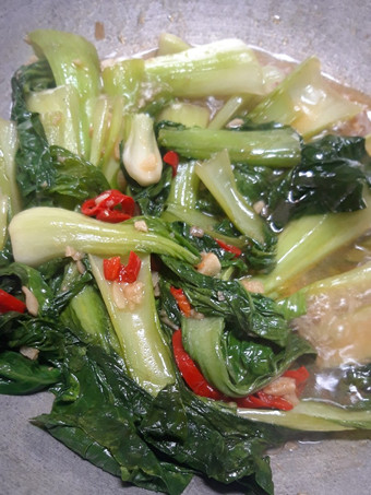 Resep Tumis pakcoy bawang putih Gampang
