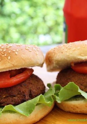 Φωτογραφία της συνταγής Vegan burger σπιτικά