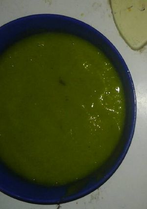 Una foto de Crema de ahuyama