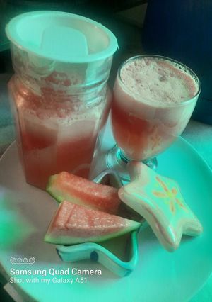 A picture of Watermelon slush.