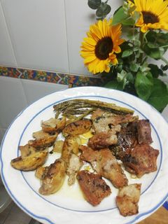 Una foto de Secreto ibérico al horno
