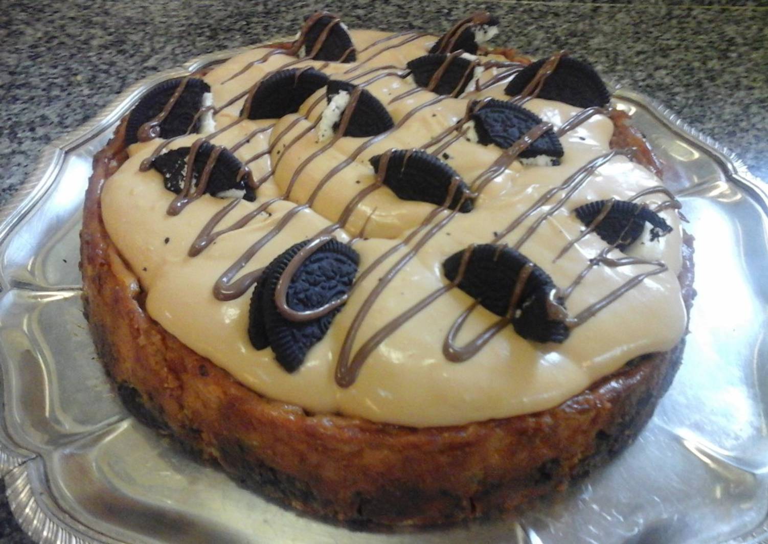 Torta Oreo Con Crema De Dulce De Leche Receta De Kele Cookpad