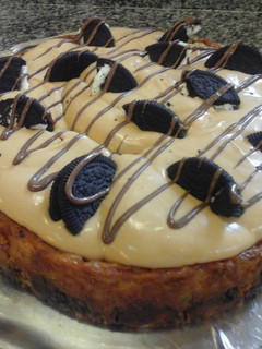 Una foto de Torta oreo con crema de dulce de leche