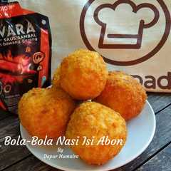 A picture of Bola-Bola Nasi Isi Abon.